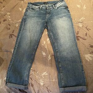women’s Silver jeans Britt Capri size W31/L23.5